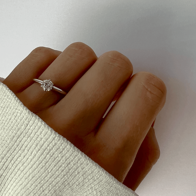 1-carat Classic Solitaire Ring