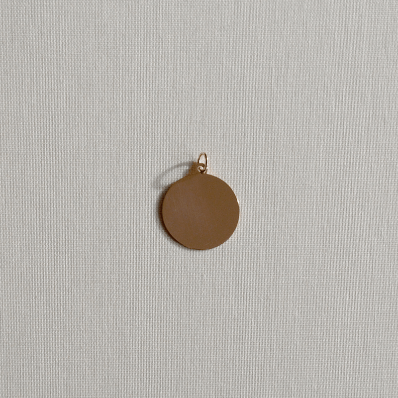 Gold Brick Pendant