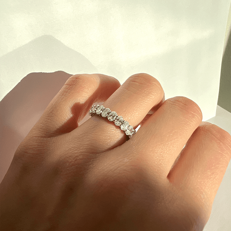 Eternity Ring - Oval Cut