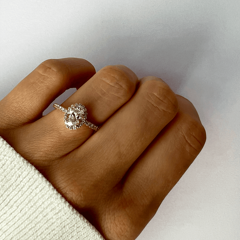1 ct oval ring deals