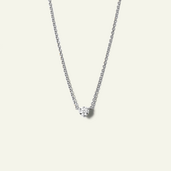 Floating Diamond Necklace