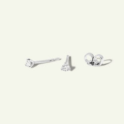 Petite Diamond Studs - A PAIR